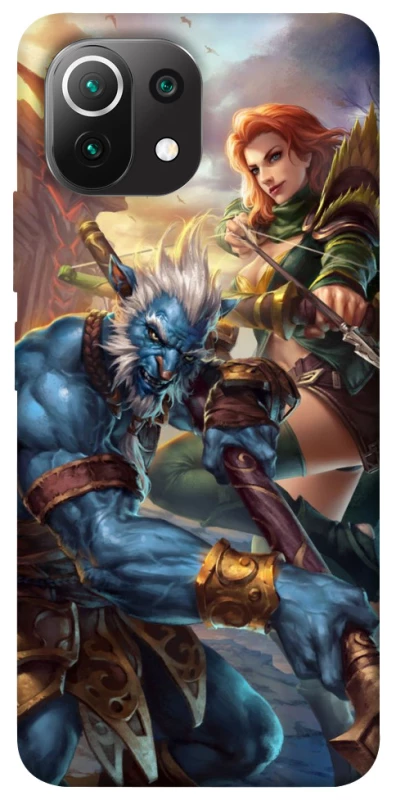 Чохол на Xiaomi Mi 11 Lite Dota heroes фото 1 з 1