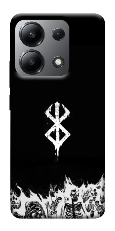 Чехол на Xiaomi Redmi Note 13 4G Berserk skeletons фото 1 из 1