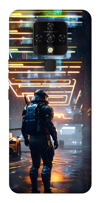 Чехол на TECNO Camon 16 SE Cyber character фото 1 из 1