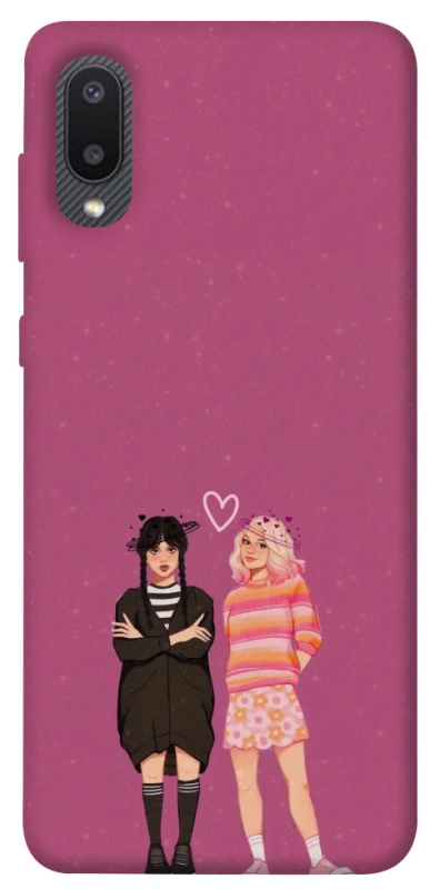 Чохол на Samsung Galaxy A02 Raven & Rainbow Wednesday фото 1 з 1