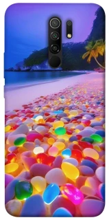 Чохол на Xiaomi Redmi 9 Каміння світиться на березі фото 1 з 1