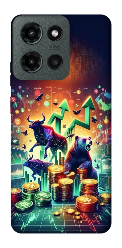 Чохол на Motorola Moto G Power (2025) Crypto market фото 1 з 1