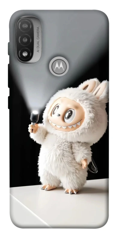 Чохол на Motorola Moto E20 Labubu with flashlight ver.2 фото 1 з 1