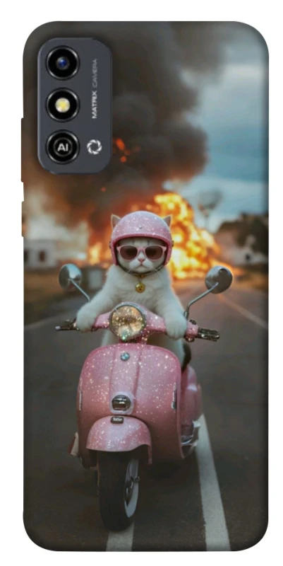 Чохол на ZTE Blade A53 Exploding Kittens ver.3 фото 1 з 1