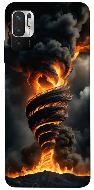 Чехол на Xiaomi Poco M3 Pro 4G / 5G Огненный торнадо фото 1 из 1