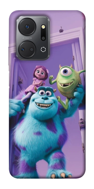Чохол на Huawei Honor X7a Monsters friends фото 1 з 1
