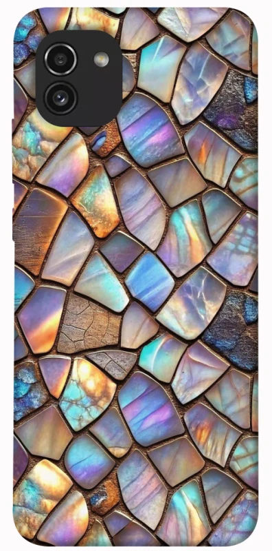 Чохол на Samsung Galaxy A03 Nature Mosaic ver.1 фото 1 з 1