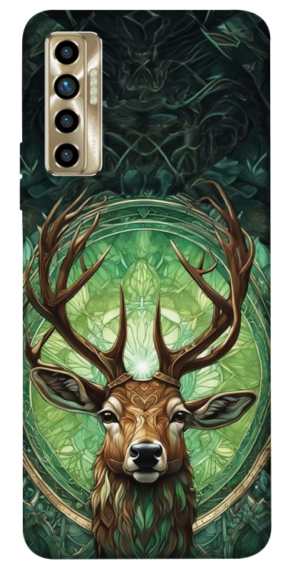 Чехол на TECNO Camon 17P Скандинавский олень фото 1 из 1
