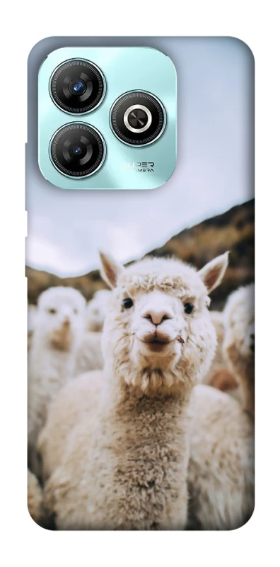 Чехол на ZTE Blade A75 4G Лама фото 1 из 1