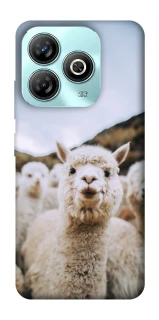 Чехол на ZTE Blade A75 4G Лама фото 1 из 1