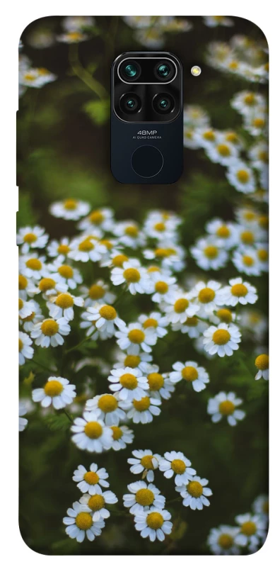 Чохол на Xiaomi Redmi Note 9 / Redmi 10X Ромашки v13 фото 1 з 1