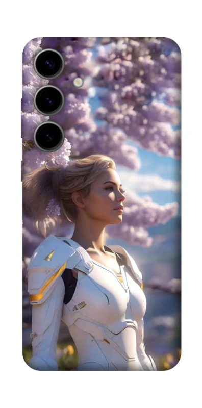 Чохол на Samsung Galaxy S25 FE Cyber space girl ver.1 фото 1 з 1