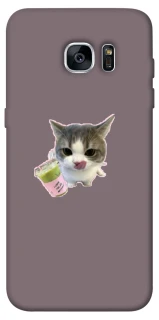Чохол на Samsung G935F Galaxy S7 Edge cat matcha фото 1 з 1