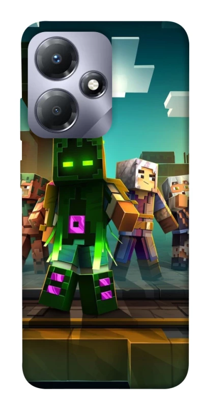 Чохол на Infinix Hot 30i Minecraft dungeon фото 1 з 1