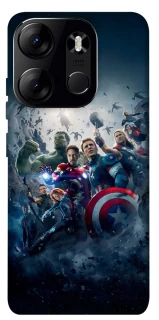 Чехол на Tecno Spark Go 2023 Marvel heroes фото 1 из 1