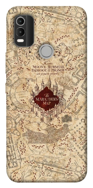Чохол на Nokia C21 Plus Harry Potter Marauder's Map фото 1 з 1