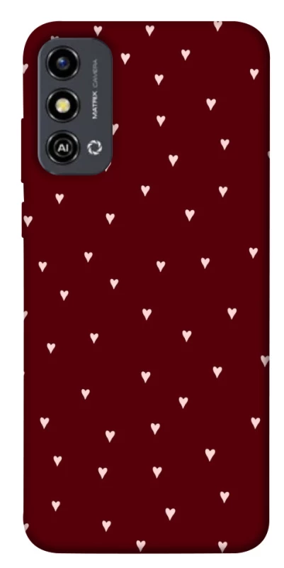 Чехол на ZTE Blade A53 Smal hearts фото 1 из 1