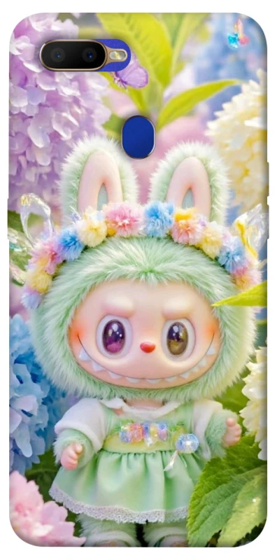 Чехол на Oppo A5s Labubu & Flowers ver.2 фото 1 из 1