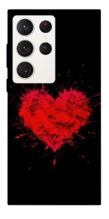 Чехол на Samsung Galaxy S23 Ultra Splash heart фото 1 из 1