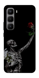 Чохол на Infinix Hot 60 Pro+ Skeleton vs Rose фото 1 з 1