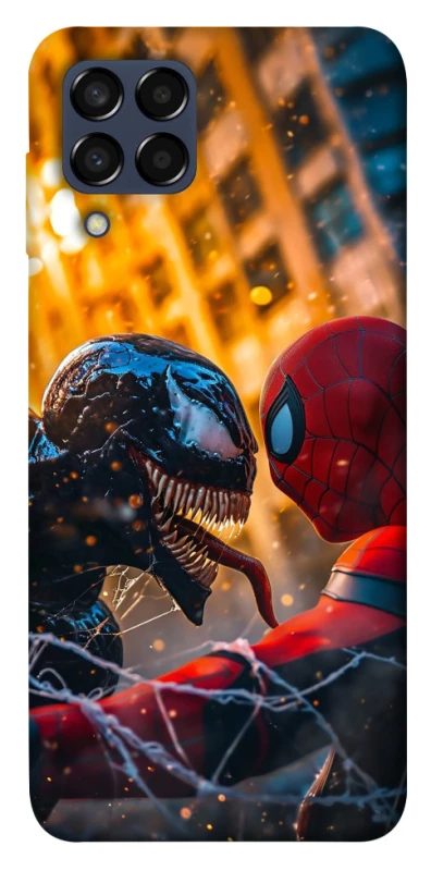 Чохол на Samsung Galaxy M33 5G Venom vs Spiderman фото 1 з 1