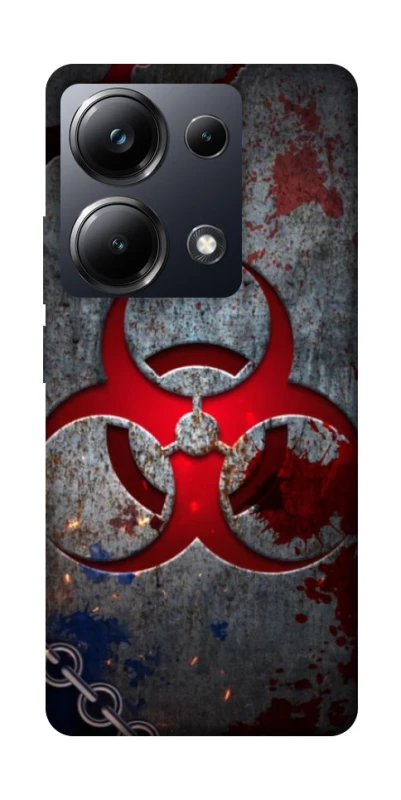 Чехол на Xiaomi Poco M6 Pro 4G Радиация v3 фото 1 из 1