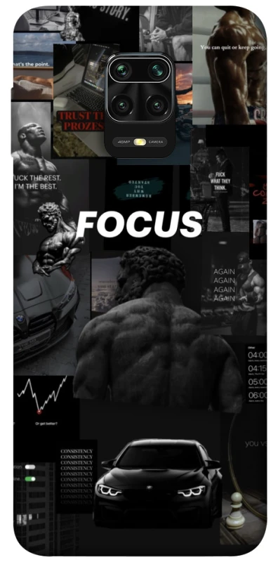 Чохол на Xiaomi Redmi Note 9s / Note 9 Pro / Note 9 Pro Max Focus ver.1 фото 1 з 1