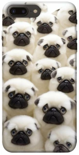 Чохол на Apple iPhone 7 plus / 8 plus Doggy Pug Love фото 1 з 1
