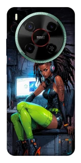 Чохол на ZTE Nubia V70 Max Cyber girl фото 1 з 1