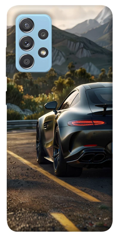 Чехол на Samsung Galaxy A52 4G / A52 5G Car in the mountains фото 1 из 1