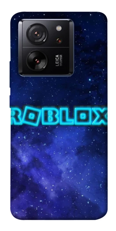 Чехол на Xiaomi 13T Roblox Space Logo Blue фото 1 из 1