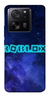 Чехол на Xiaomi 13T Roblox Space Logo Blue фото 1 из 1