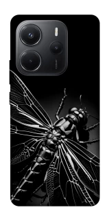 Чехол на Xiaomi Redmi Note 14 4G (Int. version) Black dragonfly фото 1 из 1