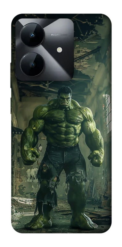 Чохол на Realme Note 60x Angry Hulk фото 1 з 1