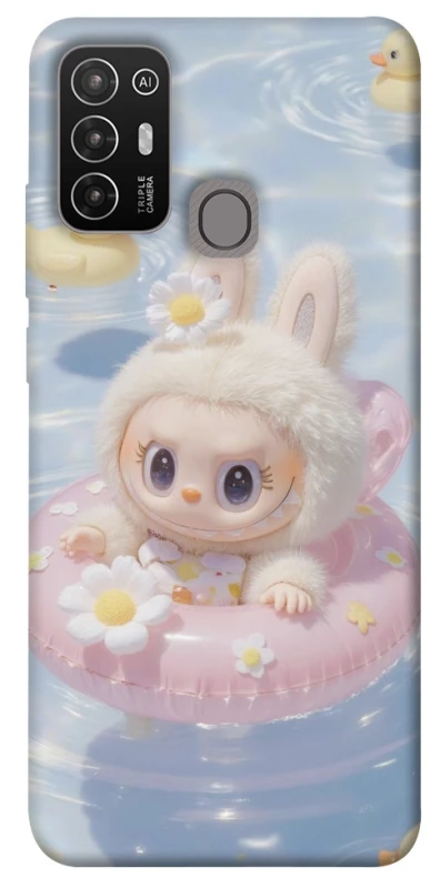 Чохол на ZTE Blade A52 Labubu swimming фото 1 з 1
