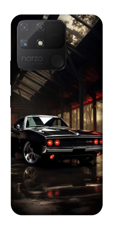 Чохол на Realme Narzo 50A Black classic car фото 1 з 1