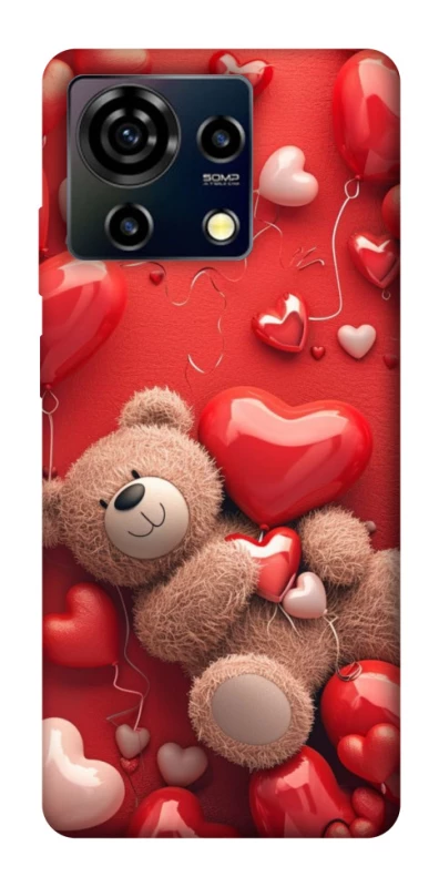 Чохол на ZTE Blade V50 Vita bear in hearts фото 1 з 1