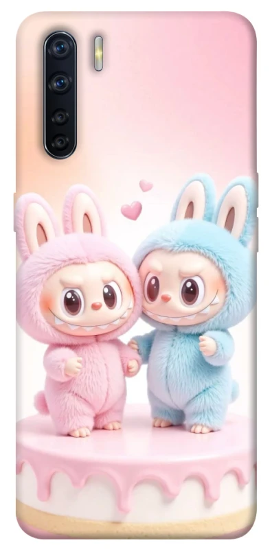 Чохол на Oppo A91 Labubu Twins фото 1 з 1