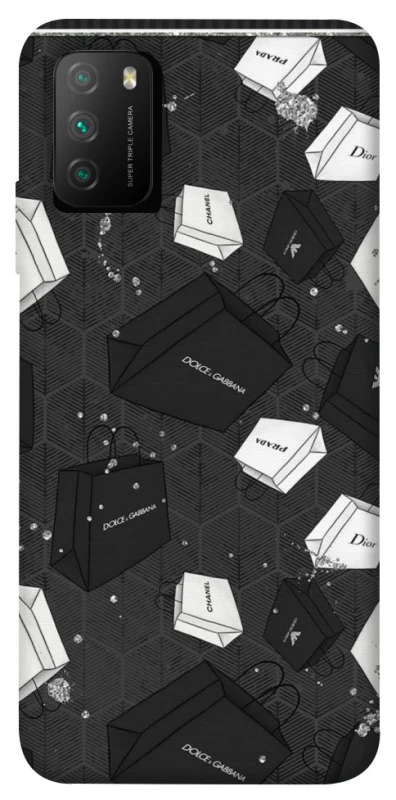 Чохол на Xiaomi Poco M3 Fashion collage ver.3 фото 1 з 1