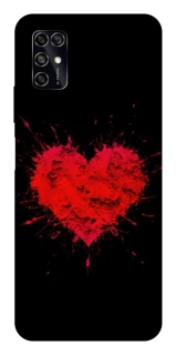 Чехол на ZTE Blade V2020 Smart Splash heart фото 1 из 1