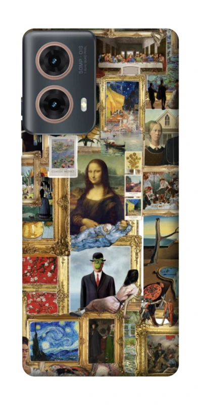 Чохол на Motorola Moto G85 Art collage ver.9 фото 1 з 1