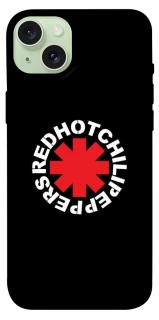 Чехол на Apple iPhone 15 Plus (6.7") Red Hot Chili Peppers logo фото 1 из 1