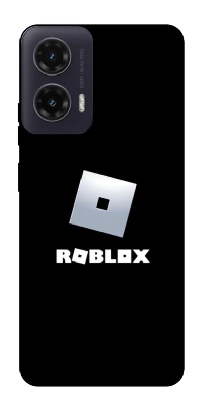 Чохол на Motorola Moto G35 Roblox logo black фото 1 з 1