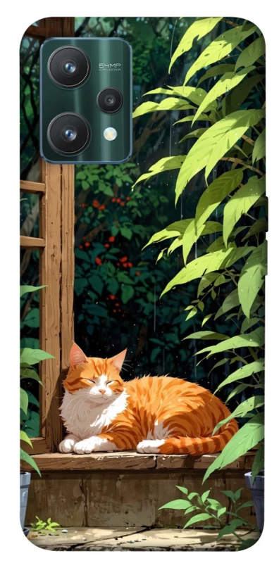 Чехол на Realme 9 Pro red cat фото 1 из 1