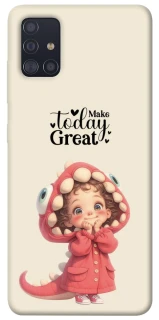 Чехол на Samsung Galaxy A51 Make today great фото 1 из 1