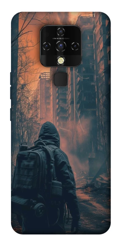 Чехол на TECNO Camon 16 SE Сталкер v8 фото 1 из 1