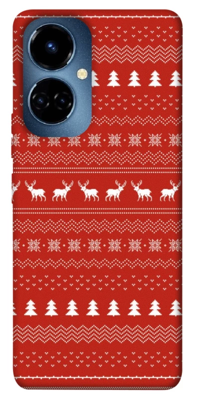 Чохол на TECNO Camon 19 Новорічний v12 фото 1 з 1