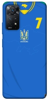 Чехол на Xiaomi Redmi Note 11 Pro 4G/5G UA-Football ver.4 фото 1 из 1