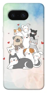 Чохол на Google Pixel 8 Funny Pets ver.2 фото 1 з 1