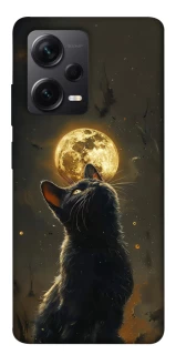 Чехол на Xiaomi Redmi Note 12 Pro 5G Кот под луной v2 фото 1 из 1